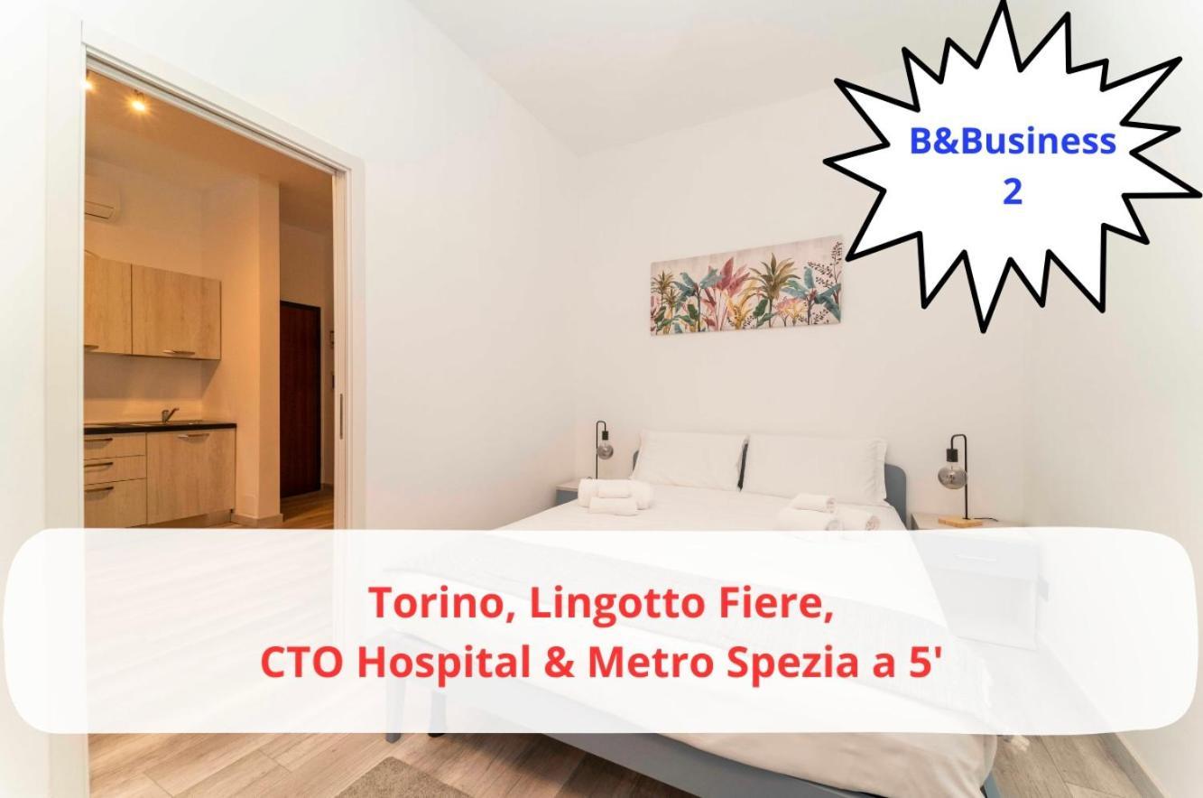 2 B&business - 50 Mt Dalle Molinette, 300 Mt Da Metro Spezia, 1k M Da Lingotto Fiere Turín