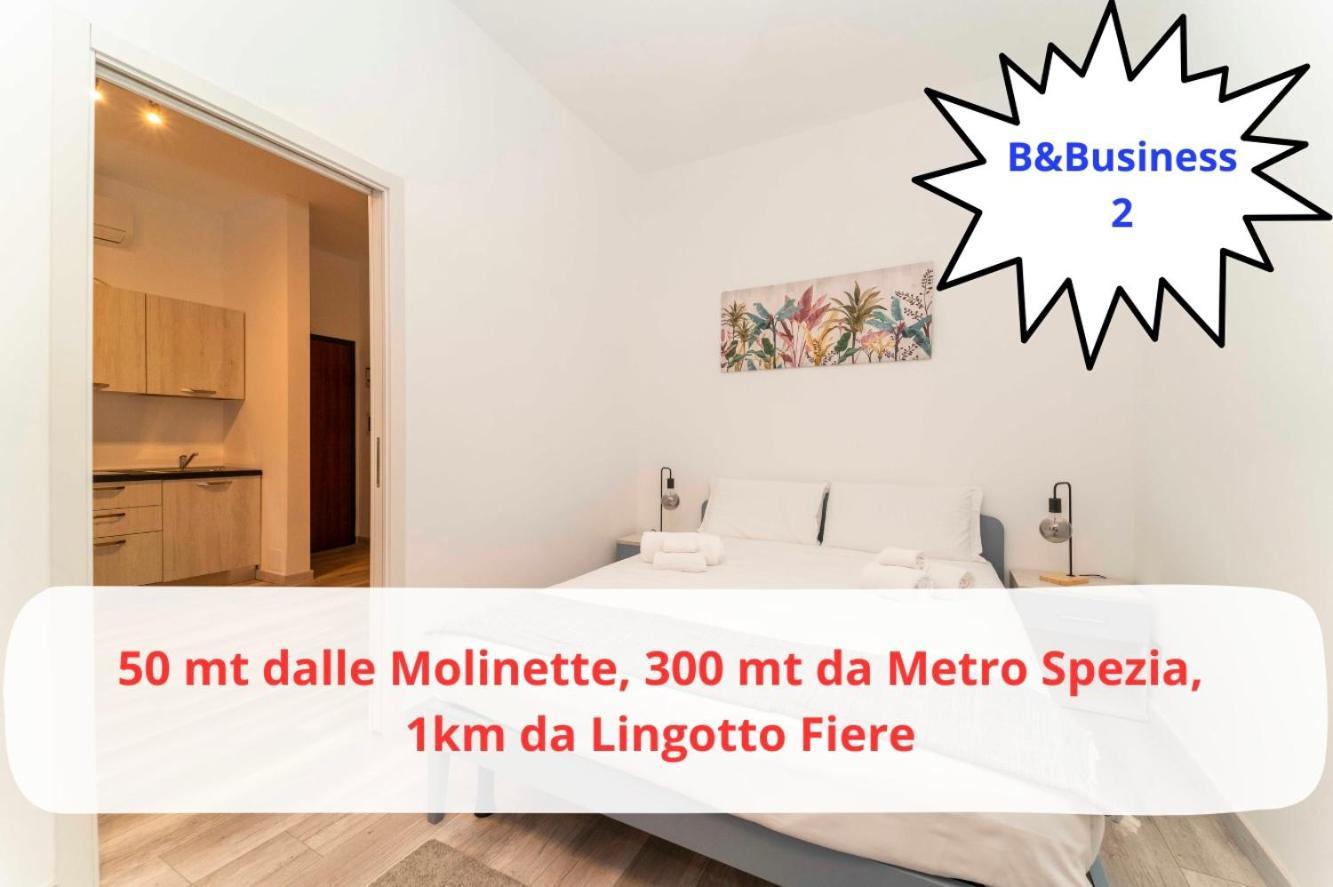 Apartment 2 B&business - 50 Mt Dalle Molinette, 300 Mt Da Metro Spezia, 1k M Da Lingotto Fiere
